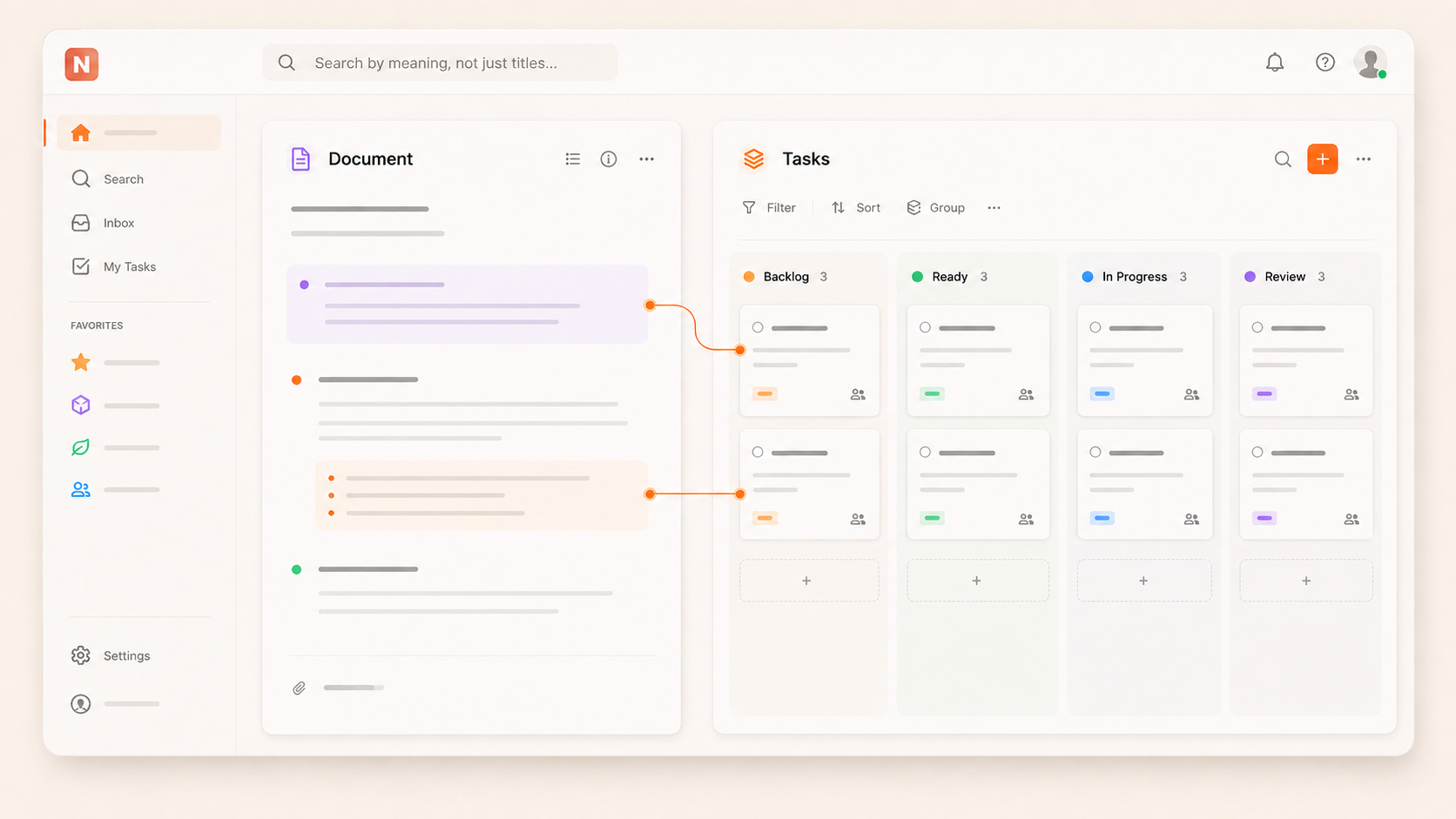 Why Docs and Tasks Should Live in the Same Workspace